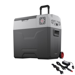 Kenner 55L Portable Fridge Freezer Cooler with Battery [C-CX55L-L-BT]