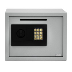 Kenner 30cm 34L White Personal Home Office Electronic Safe Box [KN-30EA-LG]