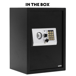 Kenner 50cm 58L Black Personal Home Office Electronic Safe Box [KN-50EA-BK]