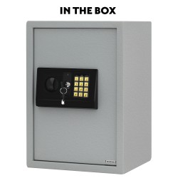 Kenner 50cm 58L White Personal Home Office Electronic Safe Box [KN-50EA-LG]