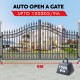 Kenner Double Actuator Automatic Swing Gate Opener with 20w Backup Solar System [KNL02-20N7]
