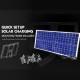 Kenner 40W Full Solar Single Actuator Automatic Swing Gate Opener [KNL100E-01-N40N12]