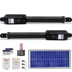 Kenner 40W Full Solar Double Actuator Automatic Swing Gate Opener [KNL200E-02-N40N12]