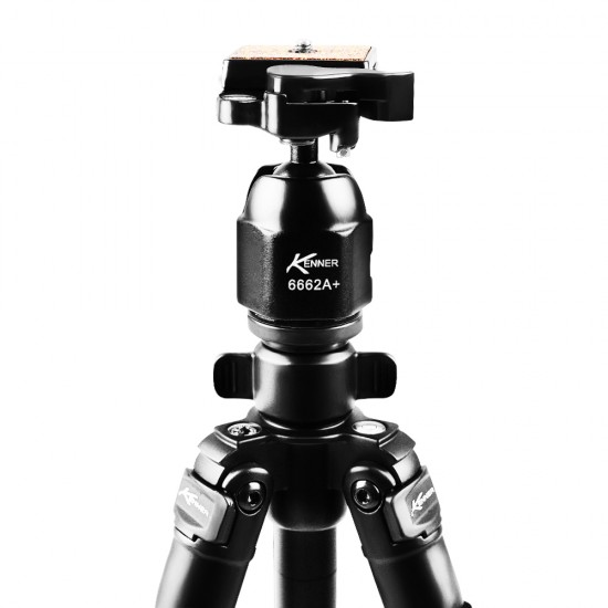 Kenner 1.63m Camera Tripod with Ball Head [KT-6662A]