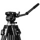Kenner 1.80m Camcorder Camera Tripod with Fluid Head Bowl [KT-717-1.8M]
