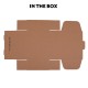 50 pcs Mailing Box Carton 220x160x77mm for Australia POST 1kg  [PAC-B-220160077W-50]