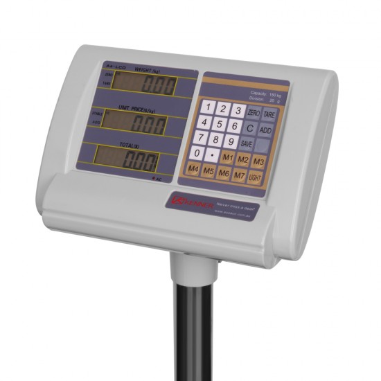 Kenner 150kg Digital Platform Scale [T-TCS-A4-LCD-150]