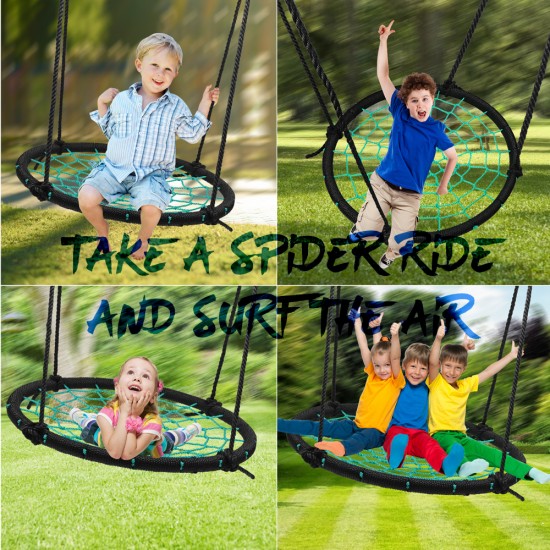 Tickly-Toe 120cm Spidey Web Swing Set [TT-SA-029-120]